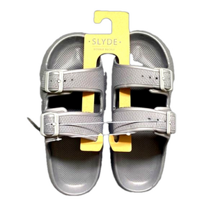 Mens Slyde Double Buckle Pillow Slides - Size Large 10/11 - Brand New